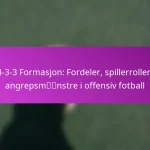 Overlappende løp: Timing, spillerroller, skape plass