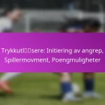 Fluid bevegelse: Posisjonell utveksling, Skape plass, Angrepsalternativer